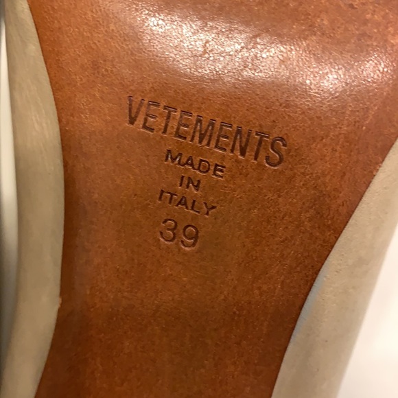 Vetements Paris Highlighter Heels Size 39 - Picture 8 of 8